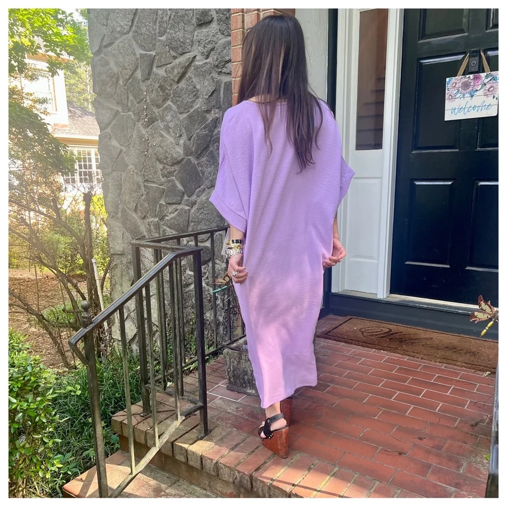 Made in Italy Caftan loose fit dress - Picture 5 of 6